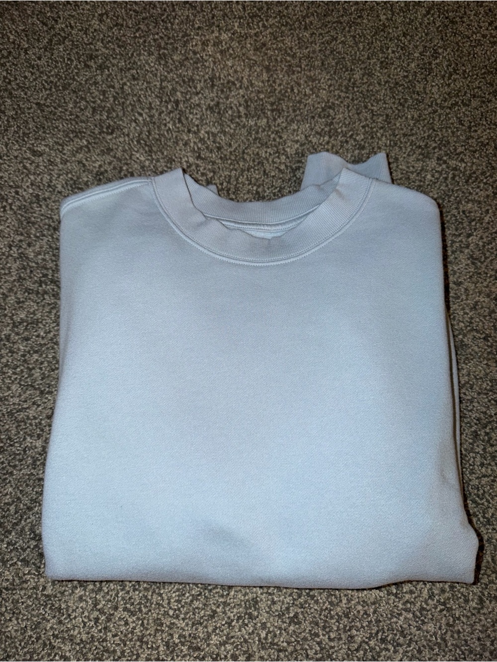 Women’s Light Blue Crewneck Sweater